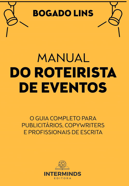 Capa do livro Manual do Roteirista de Eventos